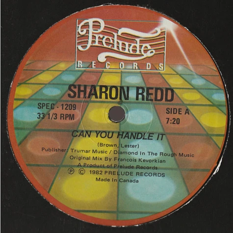 Sharon Redd - Can You Handle It / In The Name Of Love (Special Remix)