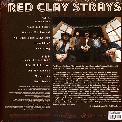 The Red Clay Strays - Gold Vinyl - Made By These Moments Gold Vinyl Editon