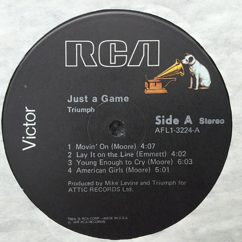 Triumph - Just A Game