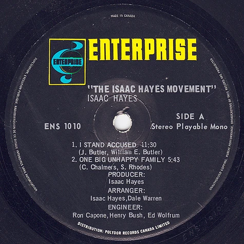 Isaac Hayes - The Isaac Hayes Movement