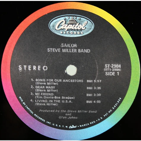 Steve Miller Band - Sailor