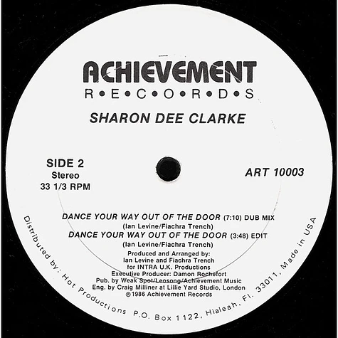 Sharon Dee Clarke - Dance Your Way Out Of The Door