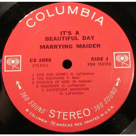 It's A Beautiful Day - Marrying Maiden