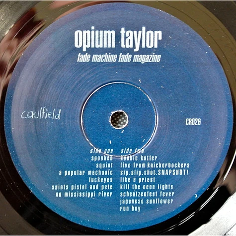 Opium Taylor - Fade Machine Fade Magazine