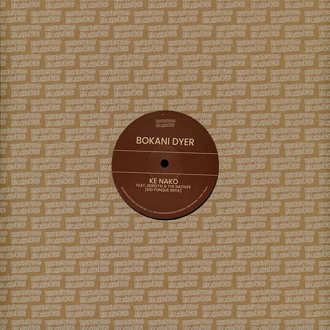 Bokani Dyer - Brownswood Remix Editions 001