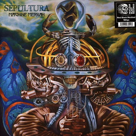 Sepultura - Machine Messiah Ruby Red Marbled Vinyl Edition