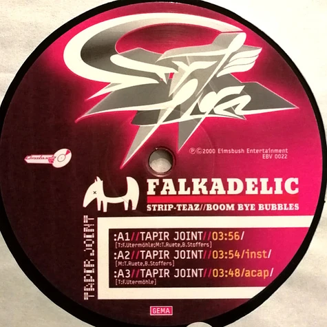 Falkadelic, Pat Cash - Tapir Joint / Nur Rap