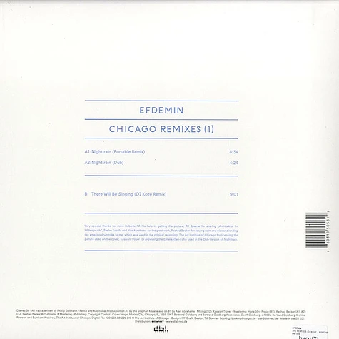 Efdemin - Chicago Remixes