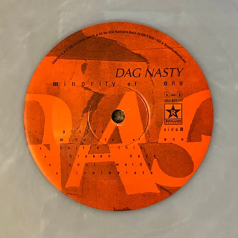 Dag Nasty - Minority Of One