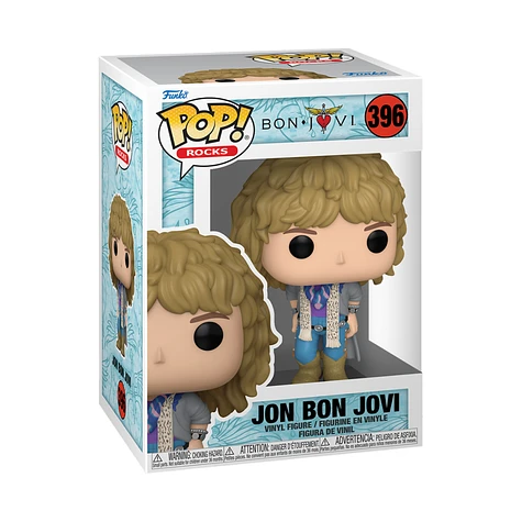 Funko - POP Rocks: Jon Bon Jovi (1980's)