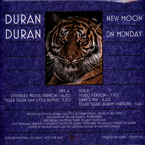 Duran Duran - New Moon On Monday