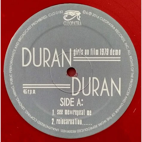 Duran Duran - Girls On Film 1979 Demo