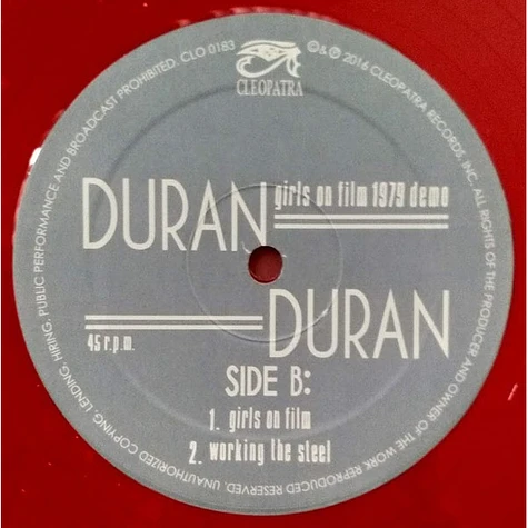 Duran Duran - Girls On Film 1979 Demo