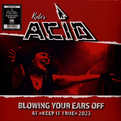 Kate's Acid - Blowing Your Ears Off Black Vinyl Edition