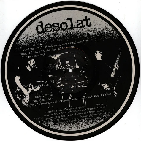 Desolat - Songs Of Love In The Age Of Anarchy Picture Vinyl Edition