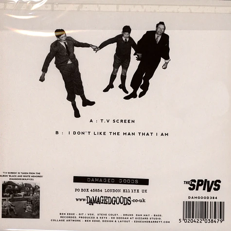 Thee Spivs - T.V. Screen / I Don't Like The Man