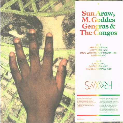 Sun Araw, M. Geddes Gengras & The Congos - Icon Give Thank