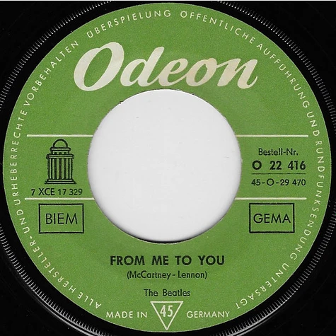 The Beatles - From Me To You