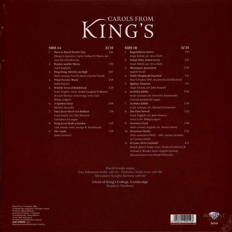 V.A. - Carols From King's