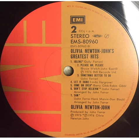 Olivia Newton-John - Olivia Newton-John's Greatest Hits