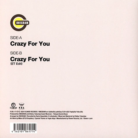 Onegram - Crazy For You