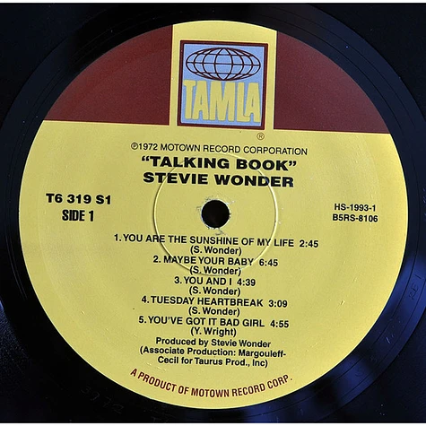 Stevie Wonder - Talking Book