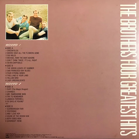 The Brothers Four - The Brothers Four Greatest Hits