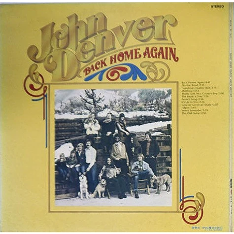 John Denver - Back Home Again