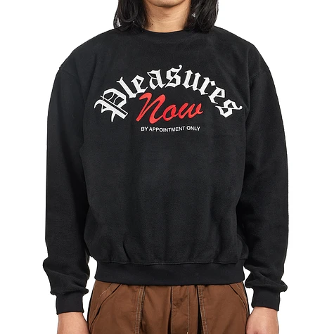 PLEASURES - Appointment Fleece Crewneck