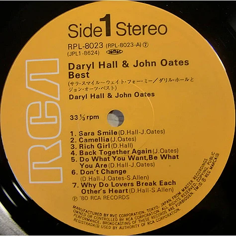 Daryl Hall & John Oates - Best