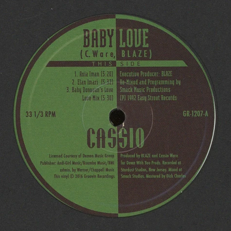 Cassio Ware - Baby Love