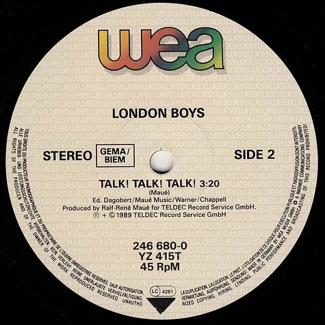 London Boys - Harlem Desire