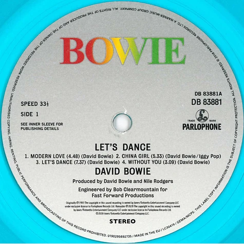 David Bowie - Let's Dance