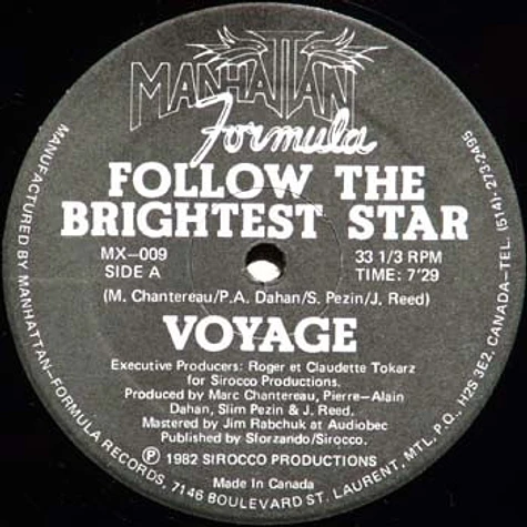 Voyage - Follow The Brightest Star