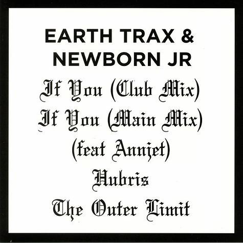 Earth Trax & Newborn Jr. - If You