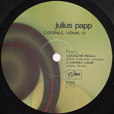 Julius Papp - Cosmic Wave EP