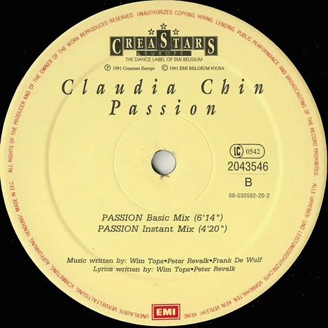 Claudia Chin - Passion