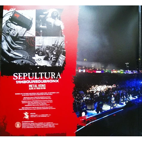 Sepultura & Les Tambours Du Bronx - Metal Veins - Alive At Rock In Rio