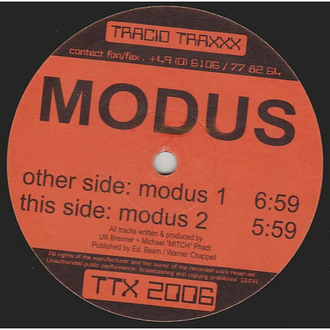 Modus - Modus