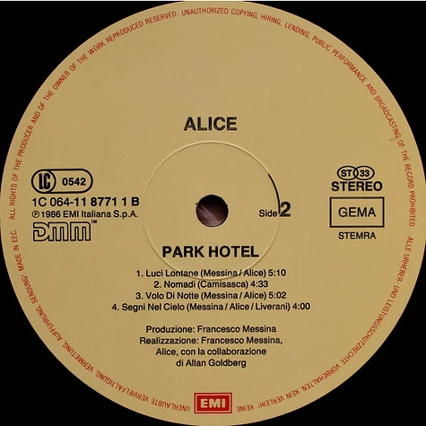 Alice - Park Hotel