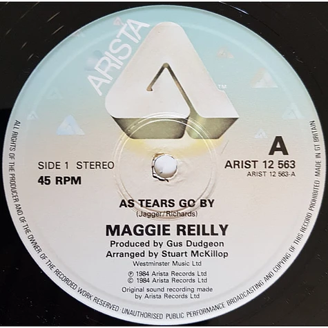 Maggie Reilly - As Tears Go By