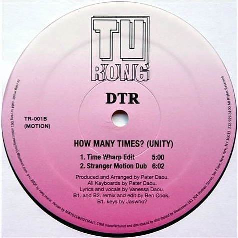 DTR - How Many Times? (Unity)