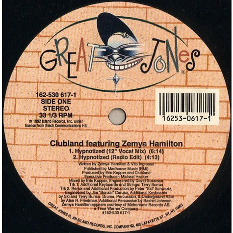 Clubland Featuring Zemya Hamilton - Hypnotized