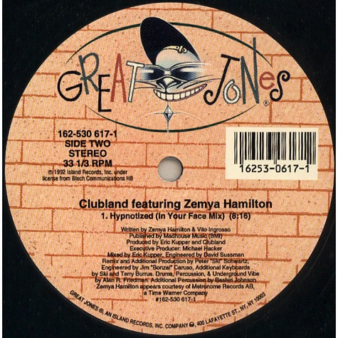 Clubland Featuring Zemya Hamilton - Hypnotized