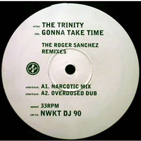 The Trinity - Gonna Take Time (The Roger Sanchez Remixes)