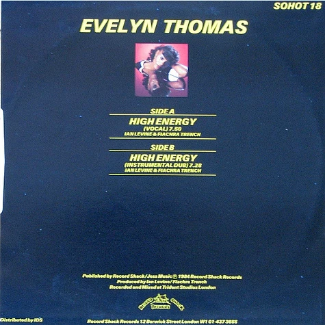 Evelyn Thomas - High-Energy