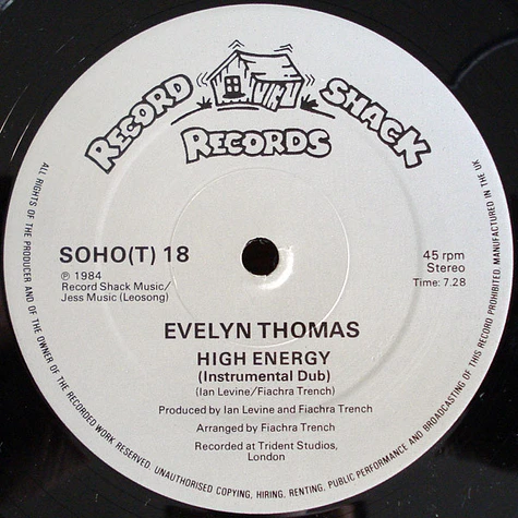 Evelyn Thomas - High-Energy