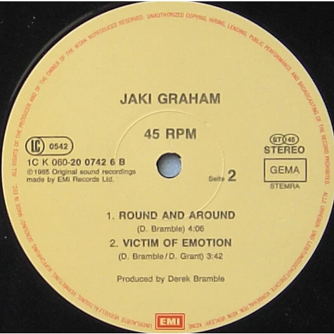 Jaki Graham - Round And Around (Extended Version)