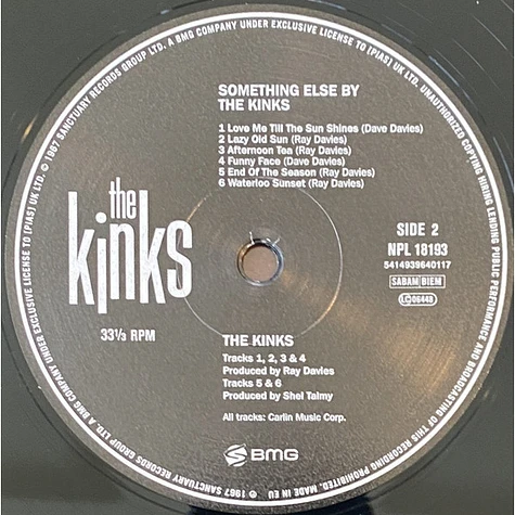 The Kinks - Something Else By The Kinks