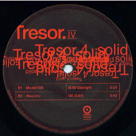 V.A. - Tresor.4 - Solid